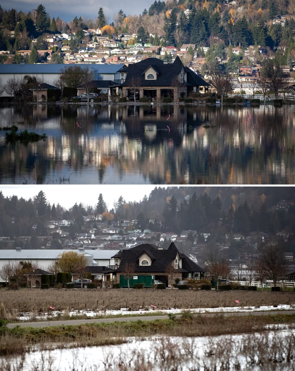 Flooding in abbotsford 1 — Warthog pump job — Abbotsford, BC